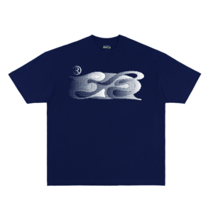 VIVANT DÉSORDRE Oversized T-Shirt - Azul Marinho